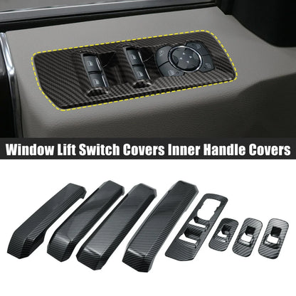 Set of 2 Window Lift Switch Covers for Ford F-150 (2015–2019)