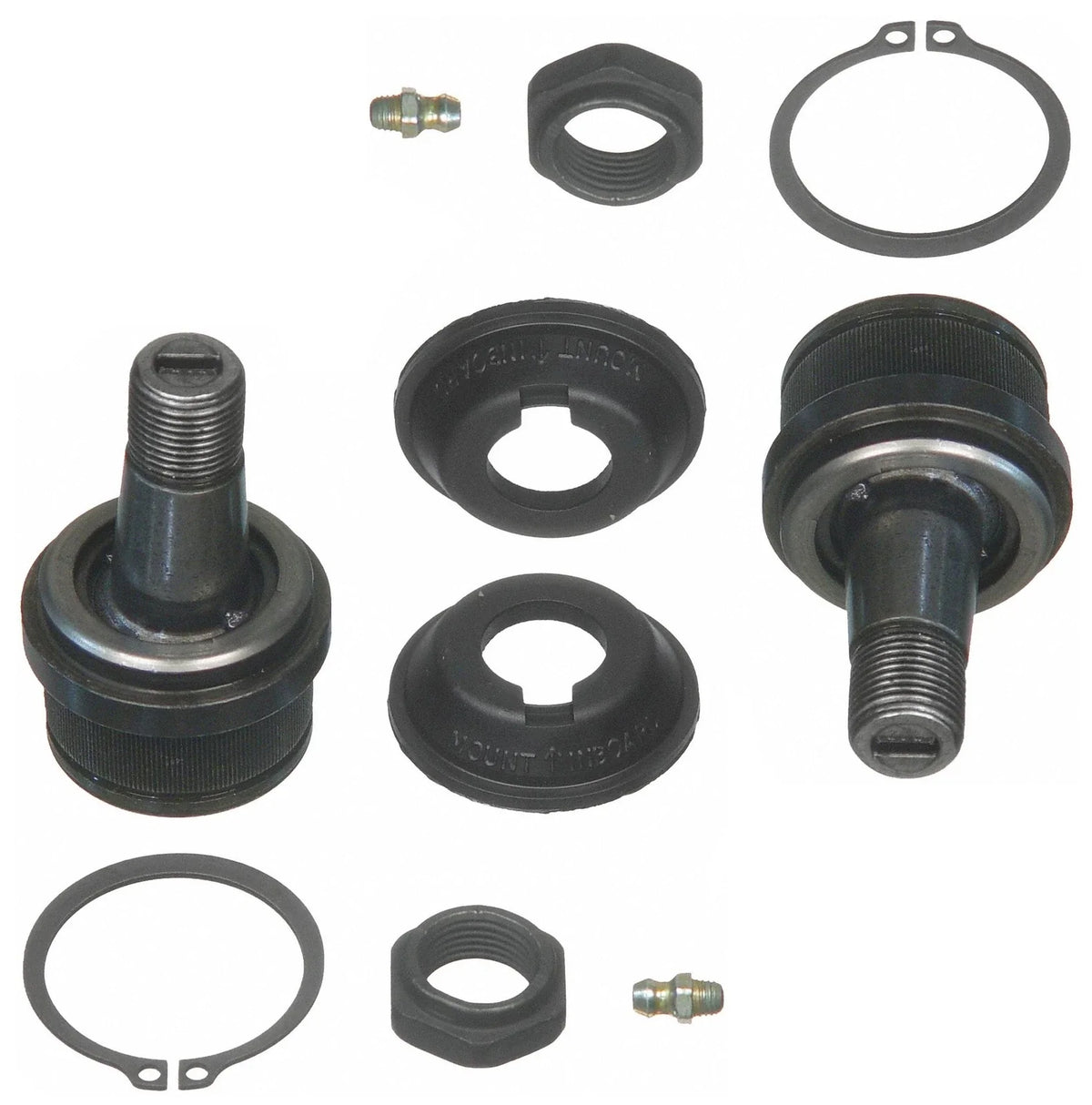 Set of 2 Front Lower Ball Joints for Chevy Dodge Ford GMC Plymouth (4WD)