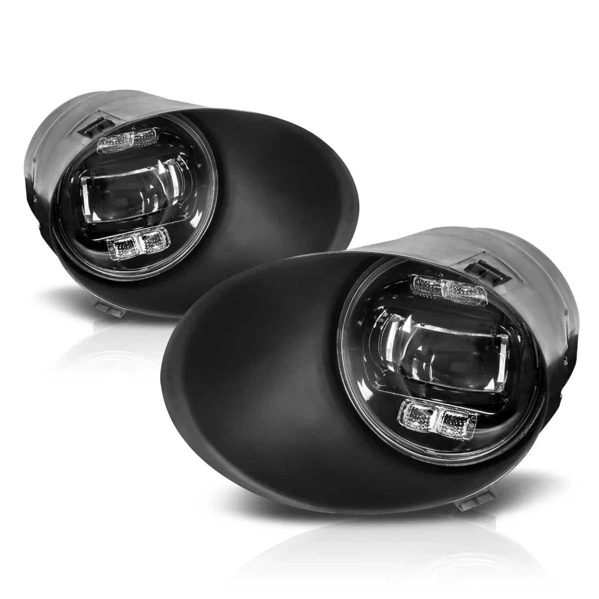 Clear Lens LED Projector Fog Lights for Toyota Tundra (2007–2014)