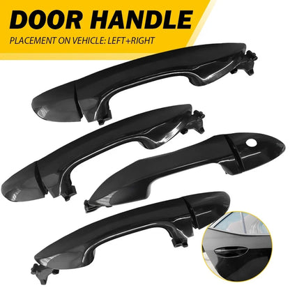 Set of 2 Exterior Door Handles for Toyota Corolla (2014–2019)