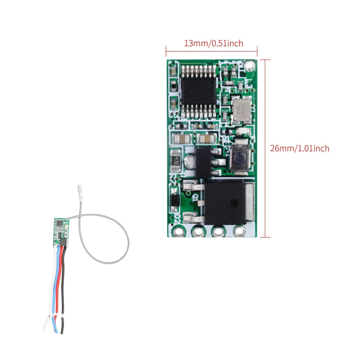 10Pcs Wireless Remote Control Light Switch Module for Various Applications