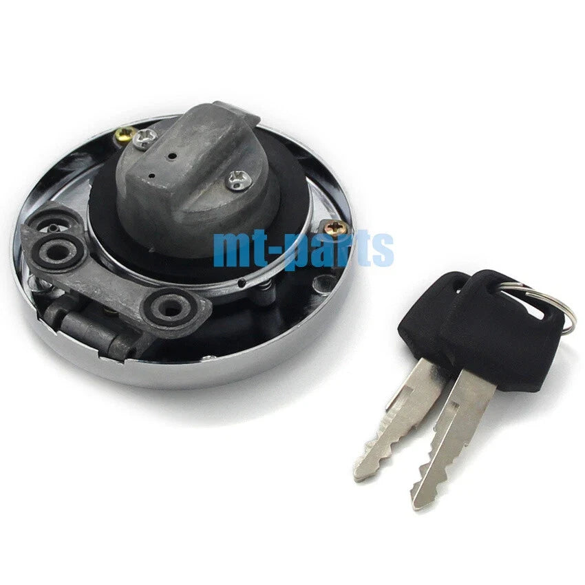 Fuel Gas Tank Cap Cover Keys for Kawasaki VN1500 Vulcan 1500 Drifter (1999–2000)
