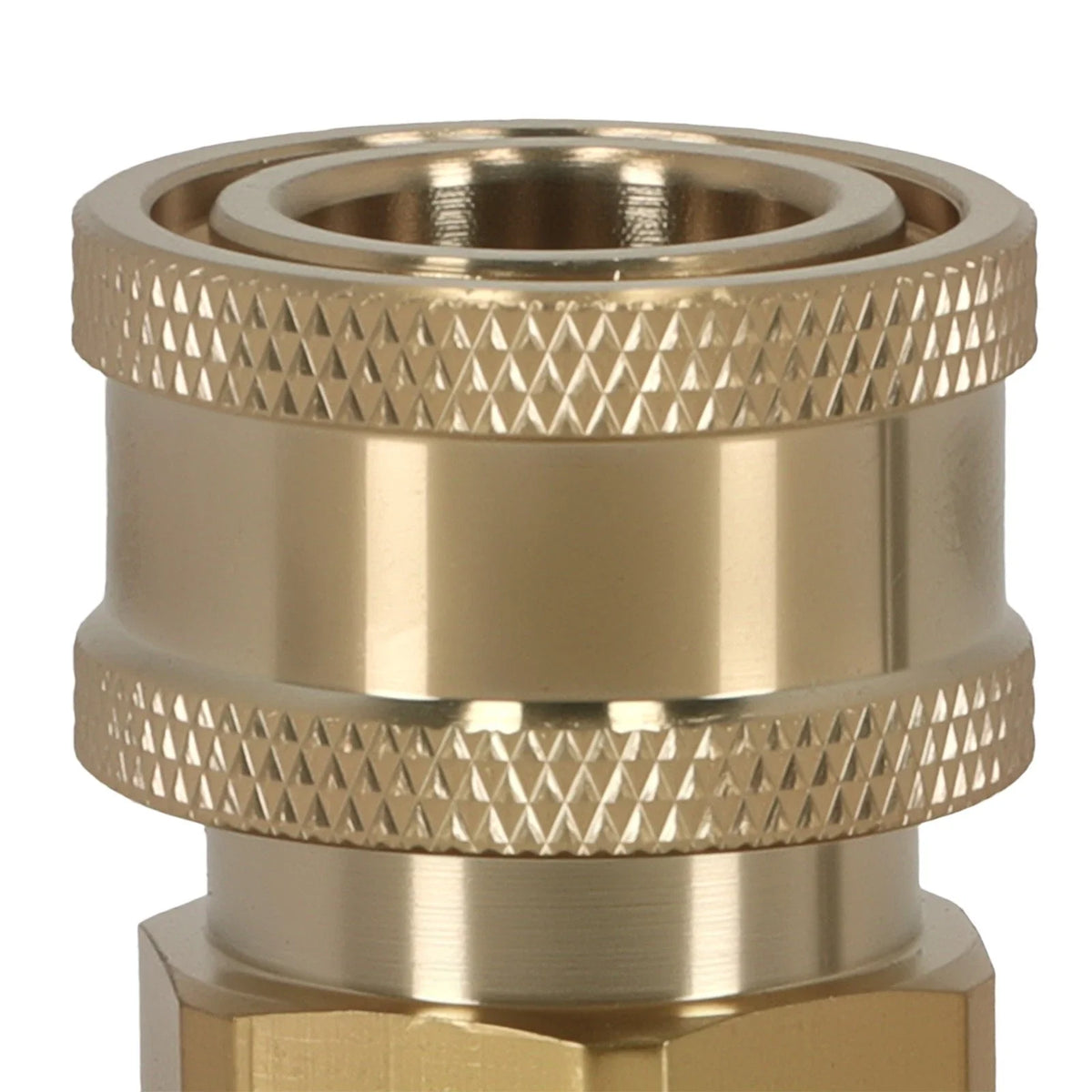 Set of 2 Brass 14mm QC Adapters for Pressure Washer Gun Hose
