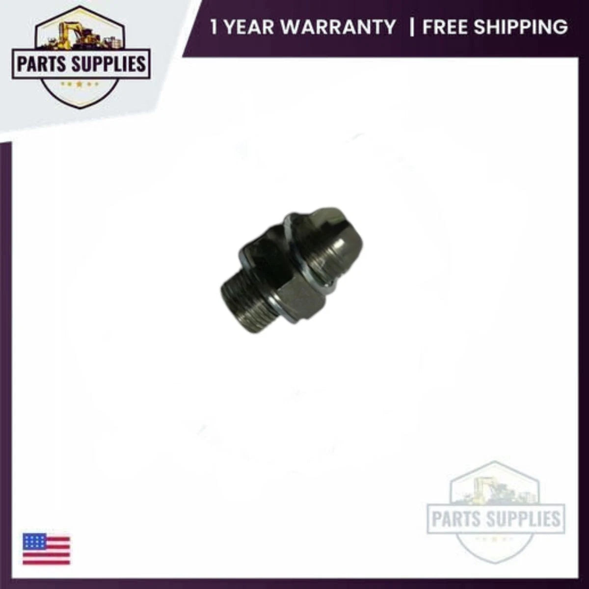 NI923 Hydraulic Adapter Nipple for Articulated Crane (08-06 MJ-MP)