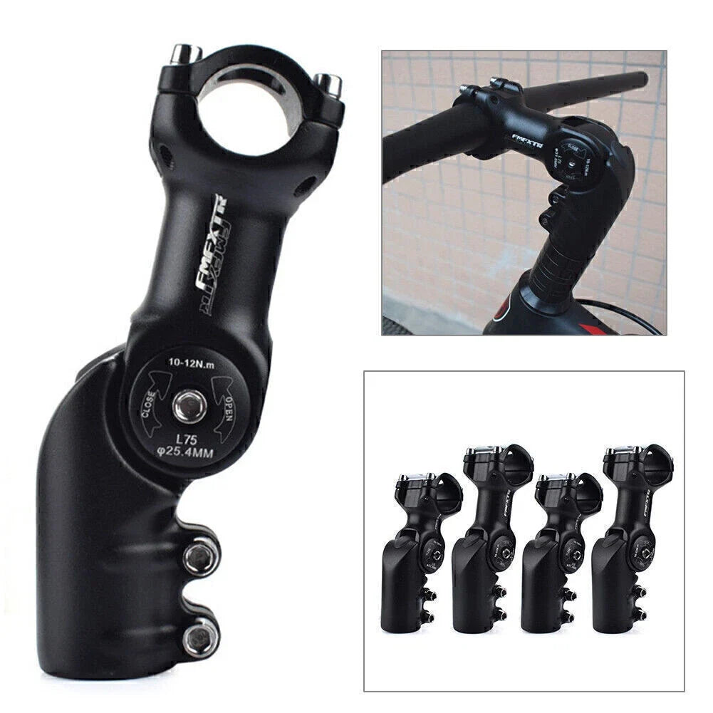 Adjustable Rise Up Handlebar Stem for Mountain Road Bike (25.4/31.8mm)