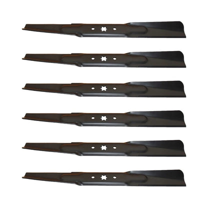 6 Mower Blades for Cub Cadet RZT L 46, RZT S 46, LTX1046M 46" Decks