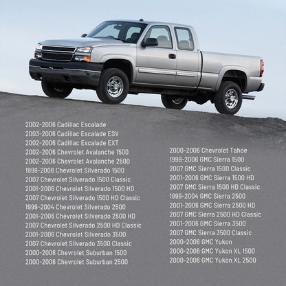 Front Left Outside Door Handle for Chevrolet Silverado 2500 (1999–2004)