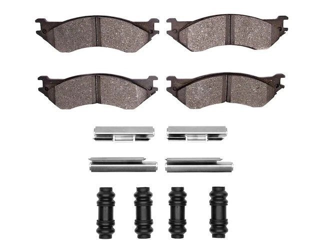 Set of 4 Brake Pads for Dodge B1500 (1998) 76877CCHR