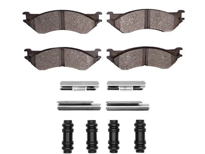 Set of 4 Brake Pads for Dodge B1500 (1998) 76877CCHR