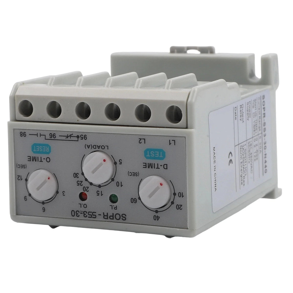 Electronic Overload Relay for Motor Protection (SOPRSS3220)
