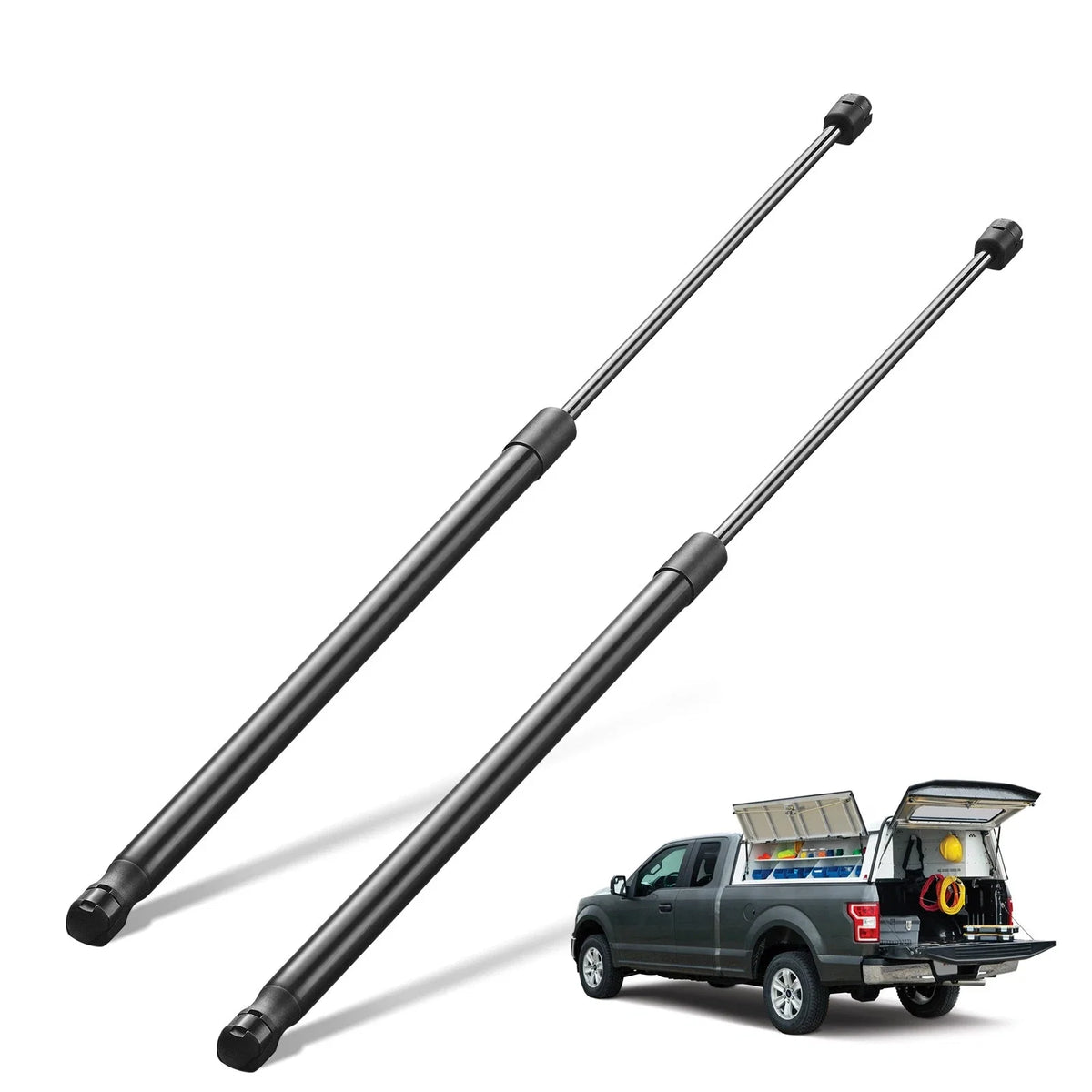 50LB Gas Strut Shocks Spring Lift Supports for Toolbox for 26" (2016–2026)