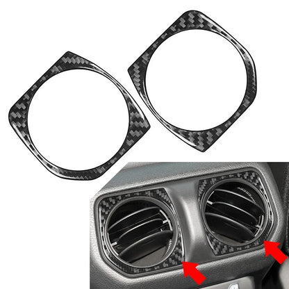 Rear AC Air Vent Outlet Cover Trim for Jeep Wrangler JL JLU Gladiator JT (2018–2023)