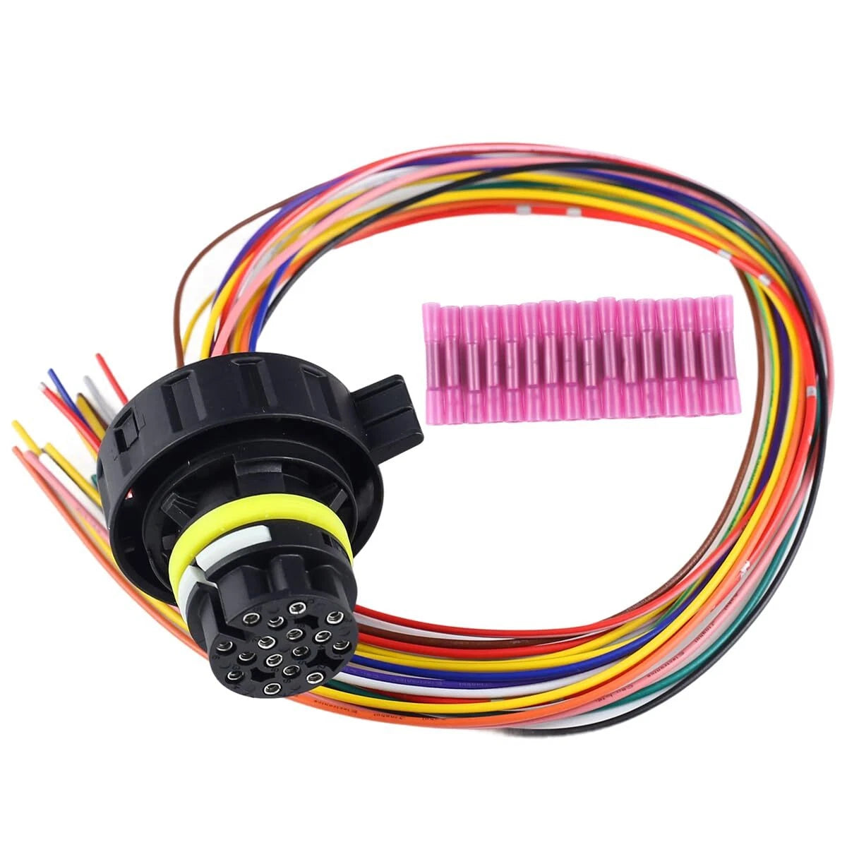 Transmission Pigtail Wiring Harness Connector for Ford Trans 6R60 6R75 6R80 (3500168, 350-0168, 45445BK)