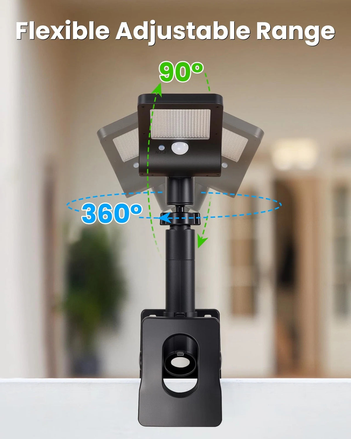Solar Fence Lights for Outdoor Use (1-Second Install)