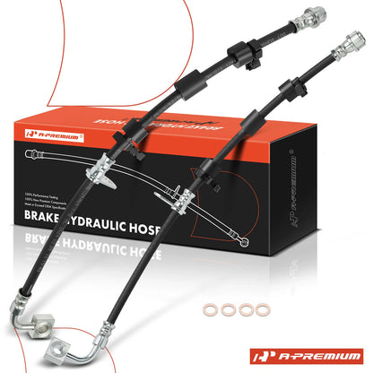2X Brake Hydraulic Hose for Buick LaCrosse (2017) - 2208062, 12504149, 84106459, 84199643