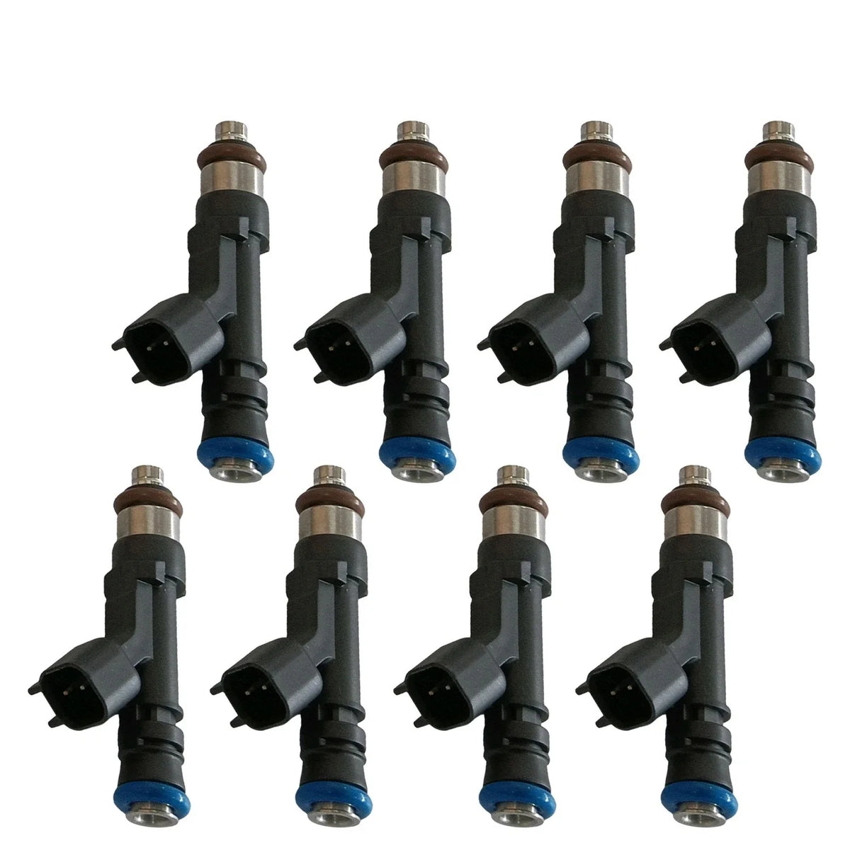 Set of 8 Fuel Injectors for Ford E-350 E-450 F-250 F-350 Super Duty (2017–2019)