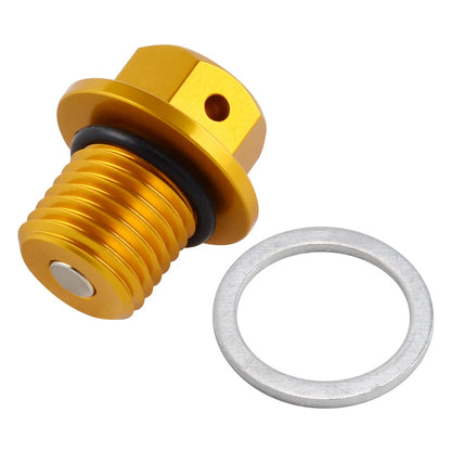 Oil Pan Drain Plug Bolt Crush Washer Kit for Honda Odyssey, Element, Insight