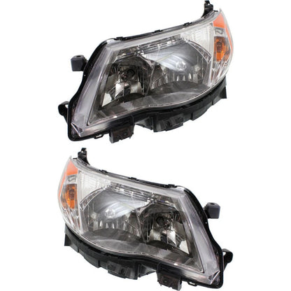 Headlight Pair for Subaru Forester (2009–2013) PLX-M0-20-9038-00-CL360A55, SU2502132, SU2503132