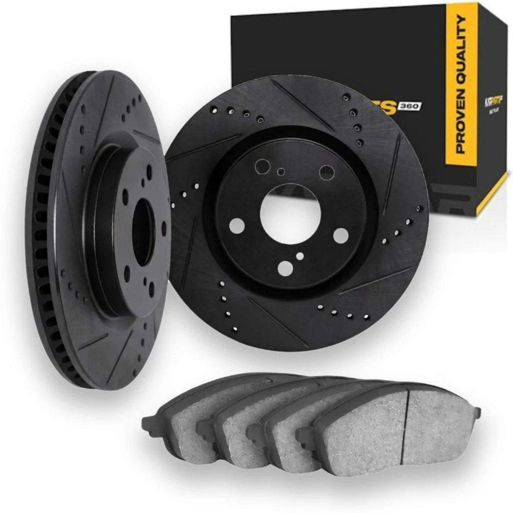 Brake Rotor Set for Subaru B9 Tribeca (2006–2007) ALX-PAU-DF-8512-13038-CLA3