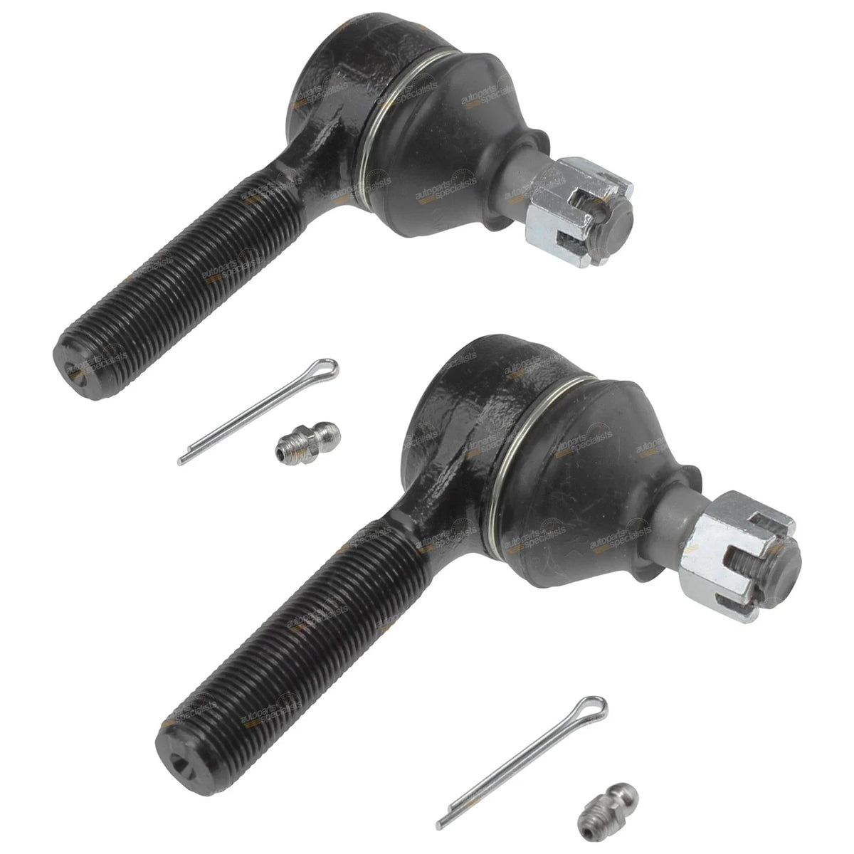 2 x Front Outer Tie Rod Relay Ends for Hilux RN41 2.0L 18R-C Petrol (1978–1983)