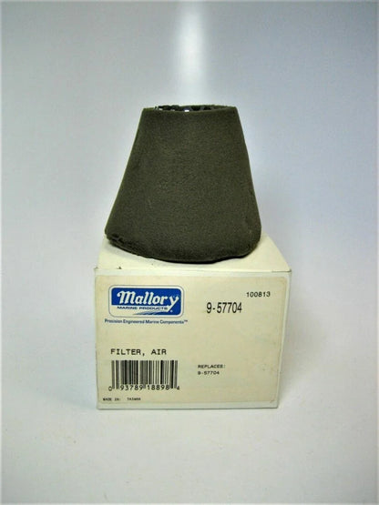 Mallory 9-57704 Air Filter for Marine Sterndrive/Outboard (N/A)