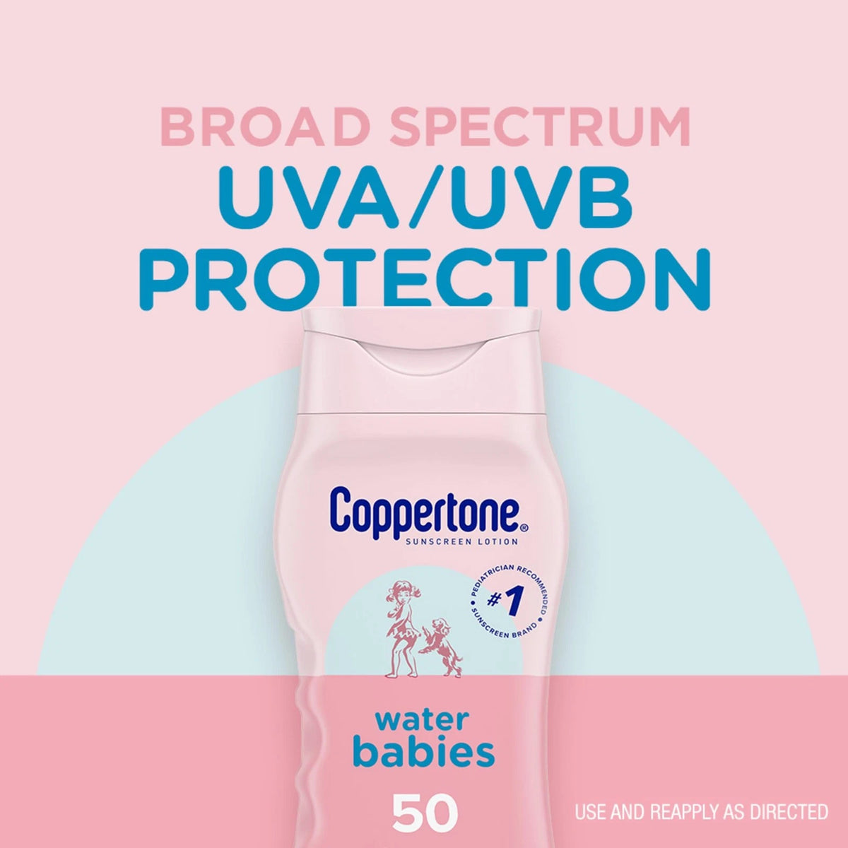 Baby Sunscreen Lotion for Coppertone WaterBabies (8 Fl Oz)