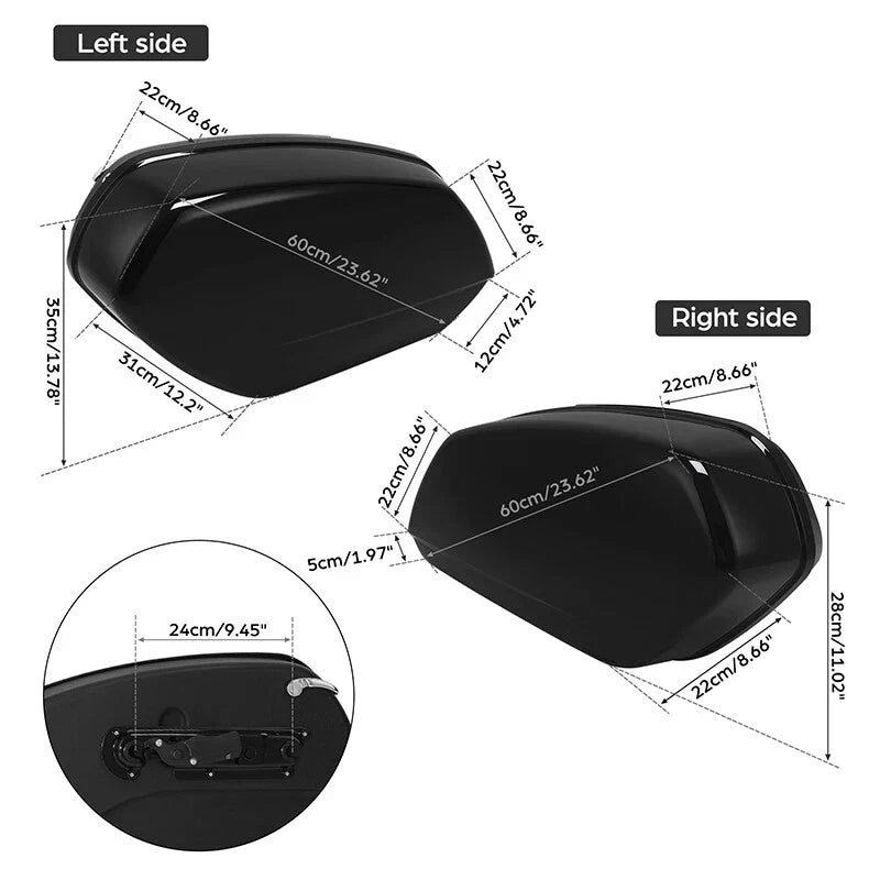 Saddlebags Docking Kit for Harley Breakout FXBRS, Fat Boy FLFB (2018–2025)
