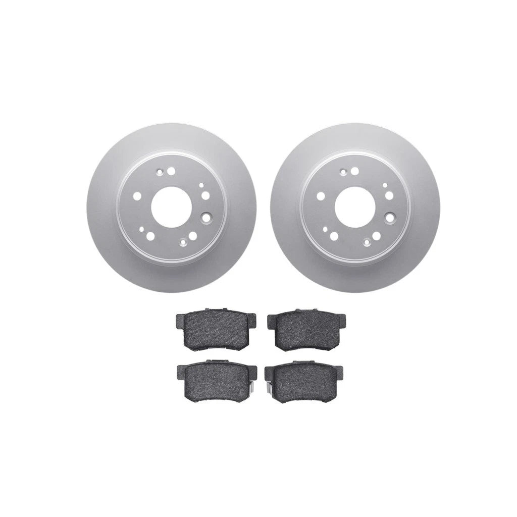 Brake Rotor Set with Pads for Honda CR-V (2002–2004) ALX-PAU-DF-4502-59153-CLA1