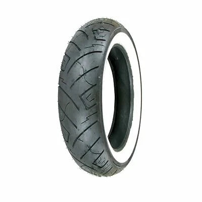 Shinko 777 H.D. Rear Motorcycle Tire White Wall for Motorcycle (150/90B-15) 87-4591