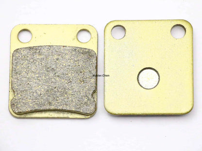 Set of 12 Front Rear Brake Pads for Yamaha YFZ 350 Banshee (2004–2006)
