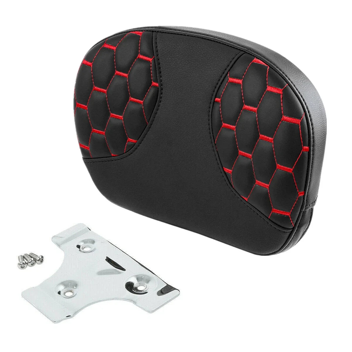 Sissy Bar Backrest Pad for Harley Electra Glide Softail (Fits 2000–2023)
