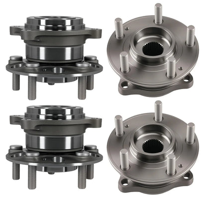 Front Rear Wheel Bearing Hub AWD for Hyundai Tucson, Kia Sportage (2018–2021)