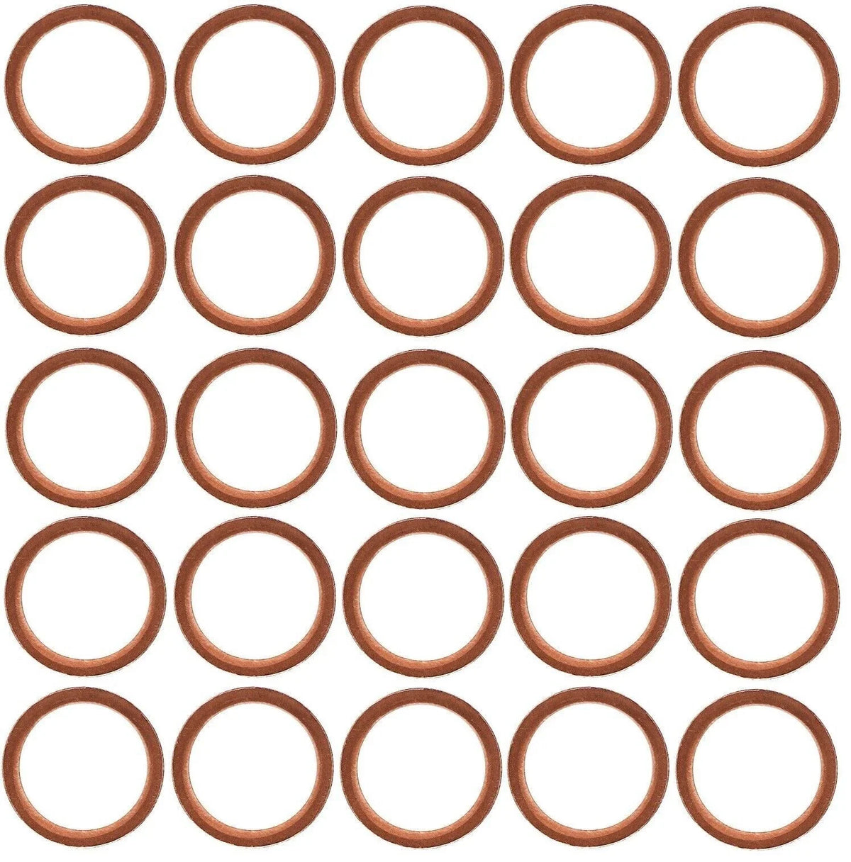 Set of 25 Engine Oil Drain Plug Gaskets for Dodge Fiat Jeep Mercedes