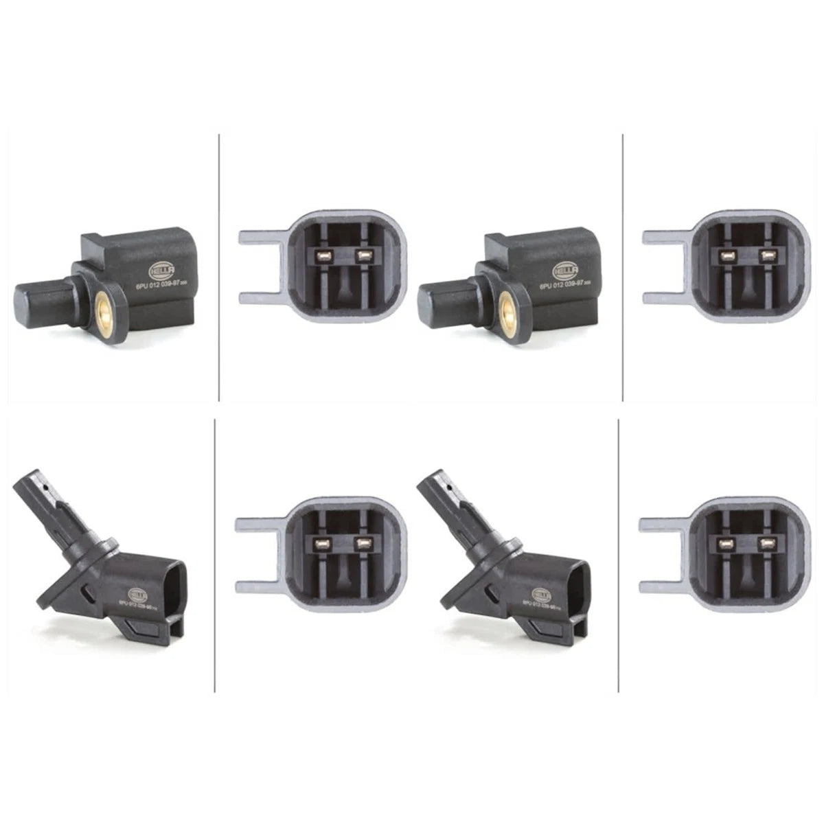 Set of 4 ABS Speed Sensors for Hella (2010–2015) - SET-H57012039961