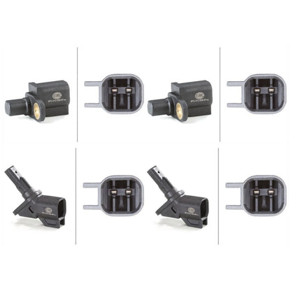 Set of 4 ABS Speed Sensors for Hella (2010–2015) - SET-H57012039961