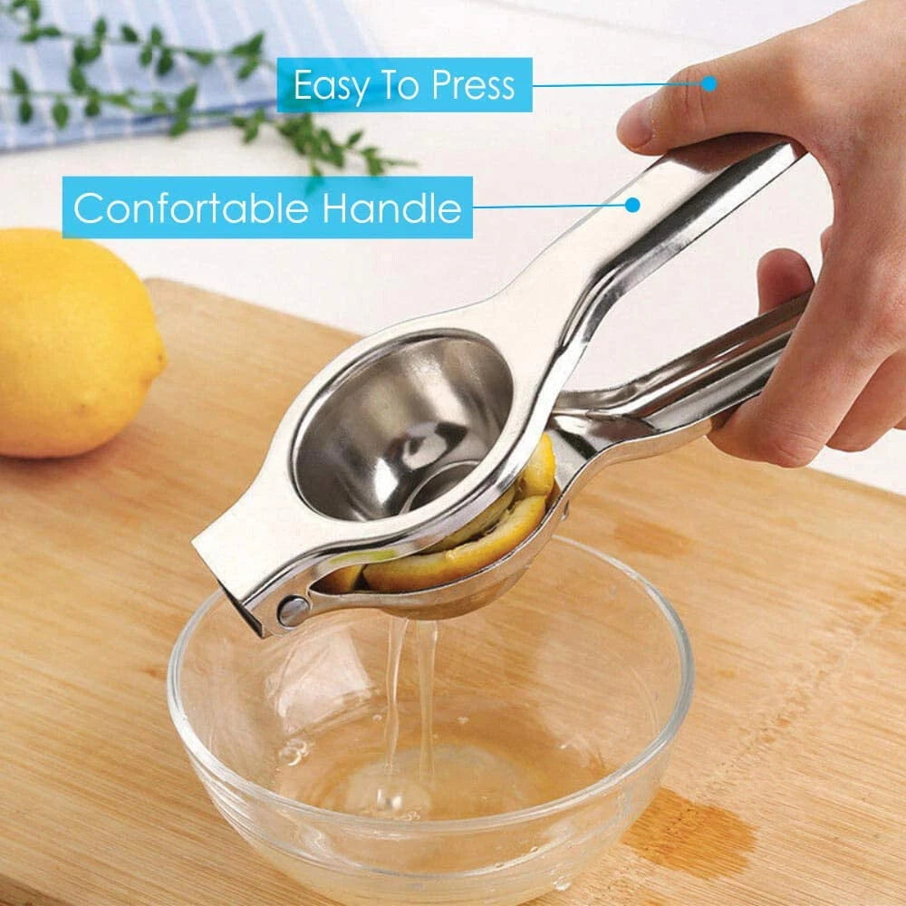 Stainless Steel Lemon Orange Lime Juicer Squeezer for Kitchen Bar Tool
