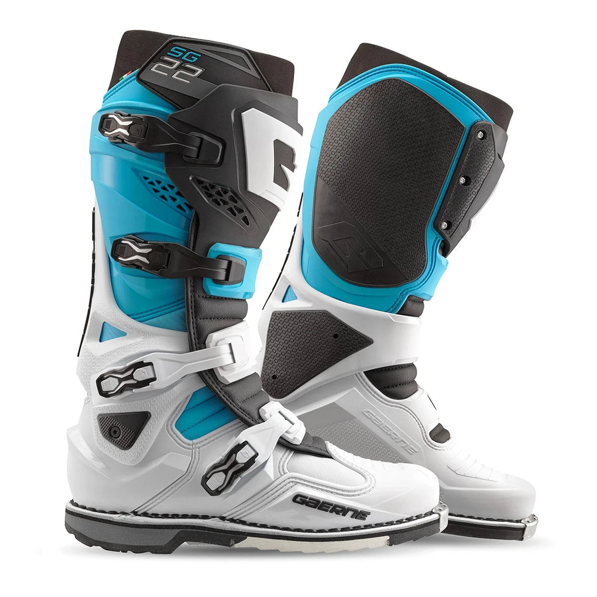 Gaerne SG 22 Offroad Boots for Men US 10 (Dual Air Vents, Steel Toe)