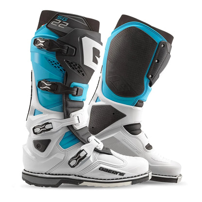 Gaerne SG 22 Offroad Boots for Men US 10 (Dual Air Vents, Steel Toe)