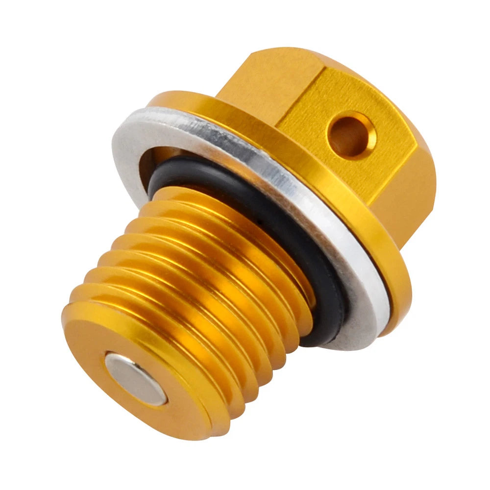 Oil Pan Drain Plug Bolt Crush Washer Kit for Honda Odyssey, Element, Insight