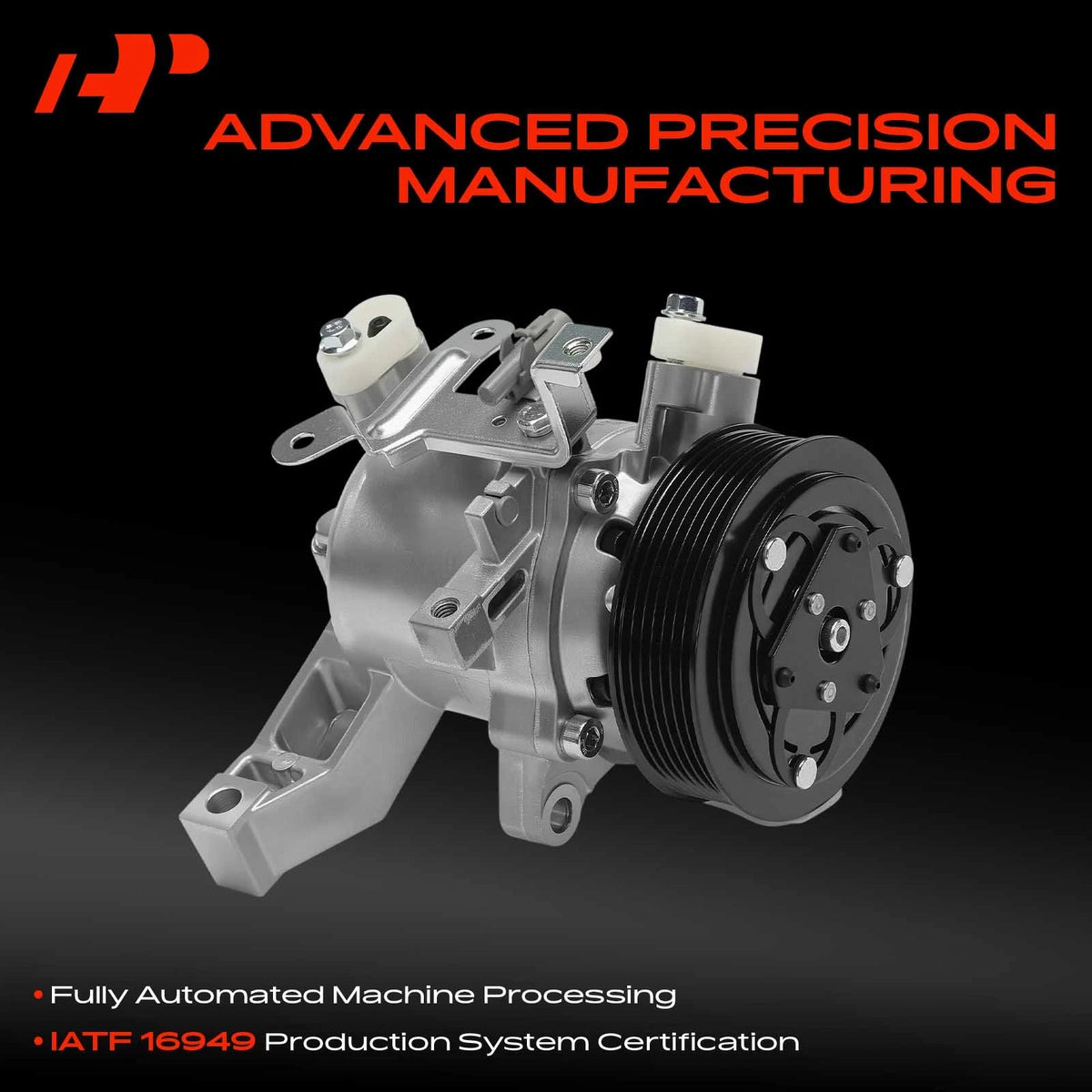 A/C Compressor with Clutch for Subaru XV Crosstrek (2014–2015) 73111FJ030, 73111FJ031, 58493