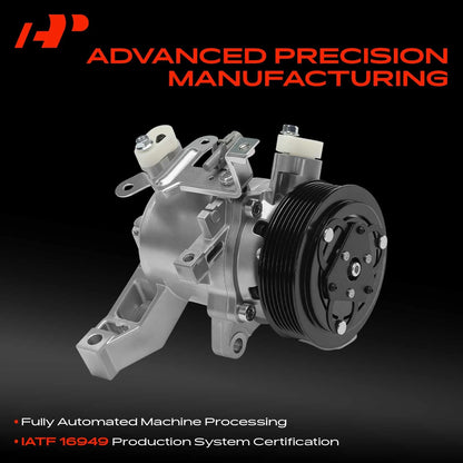 A/C Compressor with Clutch for Subaru XV Crosstrek (2014–2015) 73111FJ030, 73111FJ031, 58493