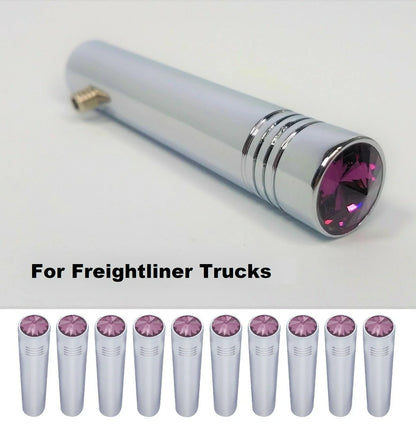 Toggle Switch Extension Purple Crystal Chrome for Freightliner (2.25 in)