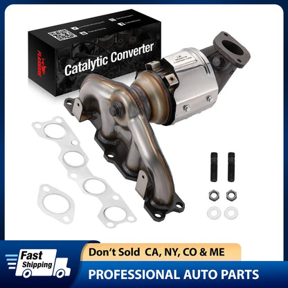 Exhaust Manifold Catalytic Converter for Kia Sorento (2011–2013) / Hyundai Santa Fe