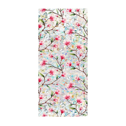 Pink Magnolia Flower Sunroof Film for Car Window Static Cling