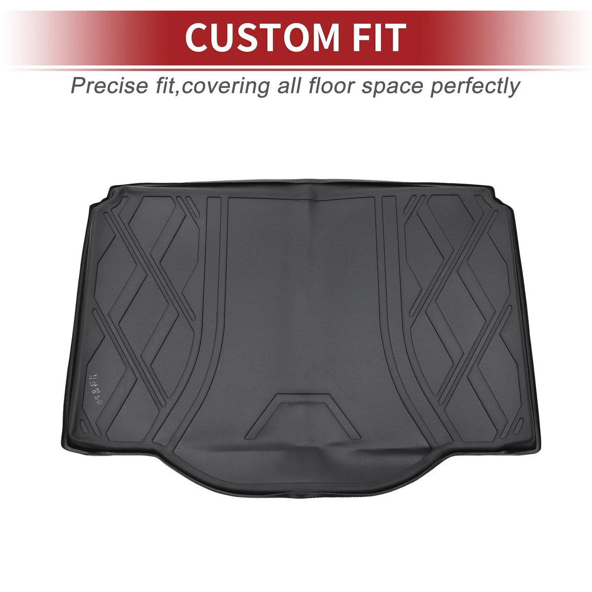 Cargo Liner Rear Trunk Mat for Chevy Trax (2014–2022) Diamond Pattern
