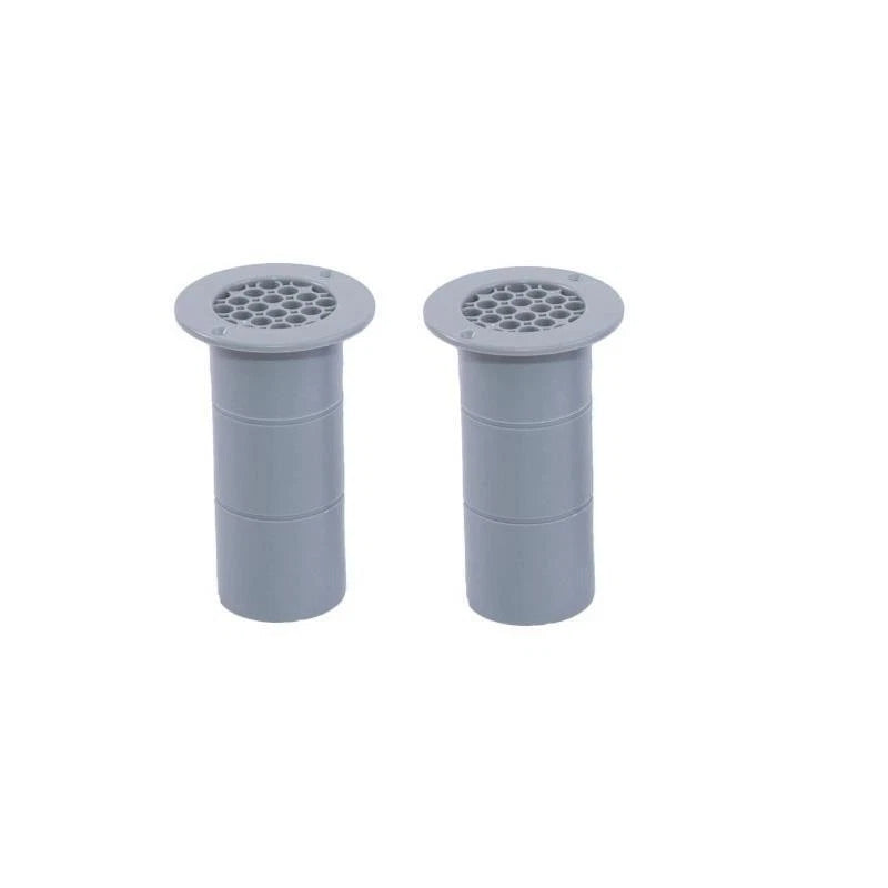 2X Gas Drop Out Round Floor Vent for Caravan Motorhome (75mm x 120mm) 870934