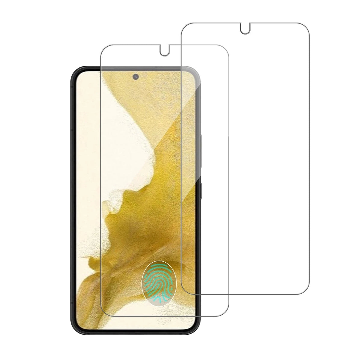 2 Pack Screen Protector for Samsung Galaxy S22 (2022)