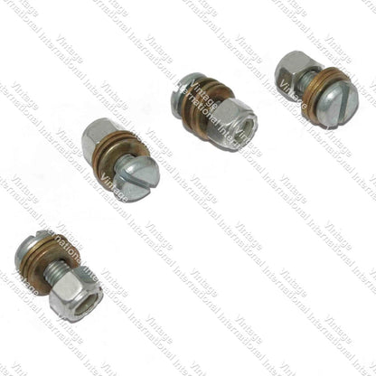 Pack of 4 Bonnet Screws with Nylock Nut for Ford & Fordson Tractor