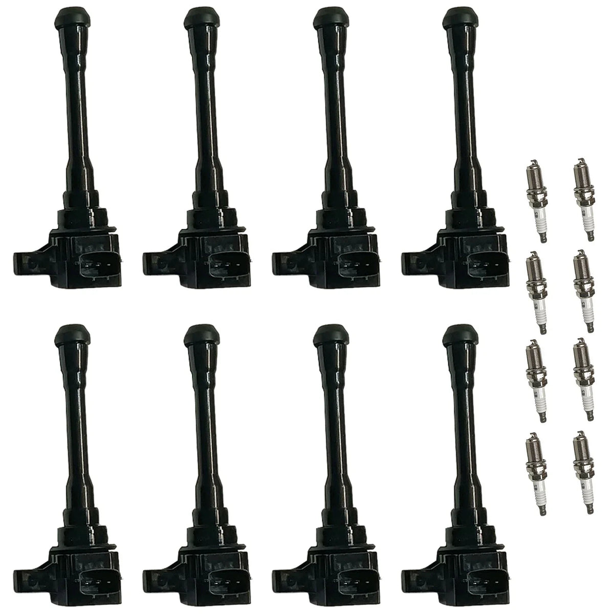 8X Ignition Coil & Spark Plug for Nissan Titan 2017–2020 5.6L V8 UF812