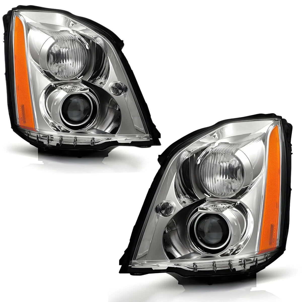 HID Xenon Headlight Pair for Cadillac DTS (2006–2011) with Ballast & Bulb